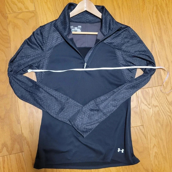 Under Armour Coldgear Fitted 1/4 Zip Pullover - Picture 8 of 8